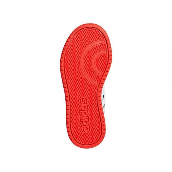 Adidas Vs hoops 2 cmf c αθλητικό μαύρο, κόκκινο με λευκό
