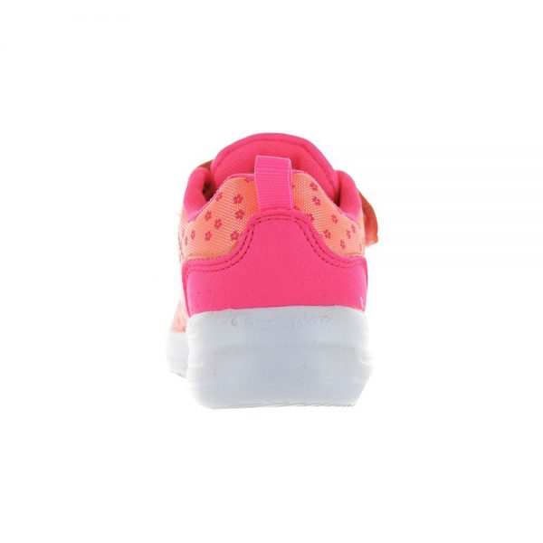 Champion Low Cut Shoe Carrie αθλητικό πορτοκαλί με ροζ
