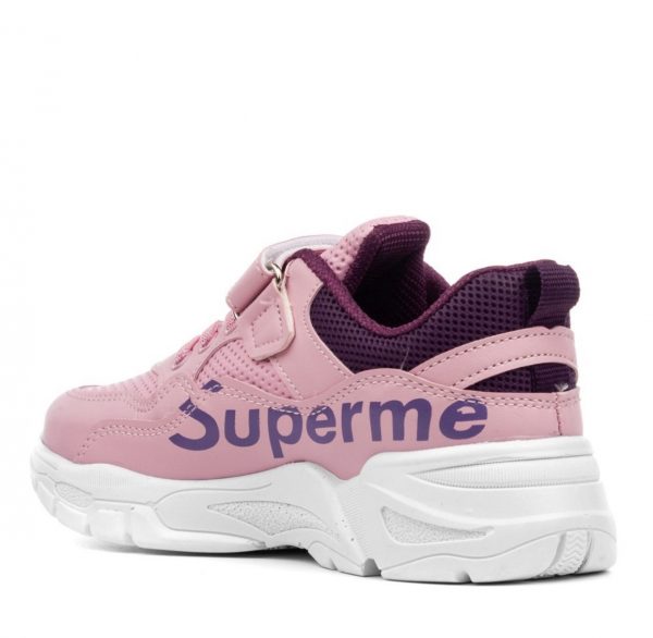 Αθλητικό παπούτσι ροζ με μωβ