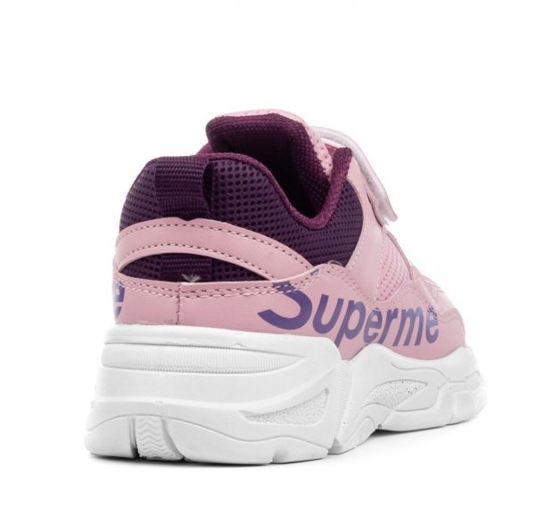 Αθλητικό παπούτσι ροζ με μωβ