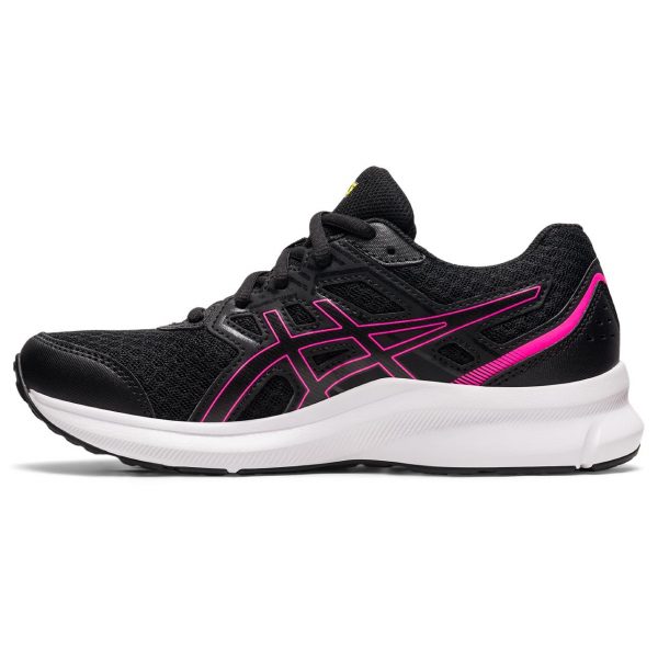 Asics Jolt 3 GS Αθλητικό παπούτσι μαύρο με ροζ
