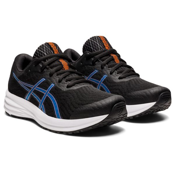 Asics Patriot 12 GS Αθλητικό παπούτσι μαύρο με μπλε