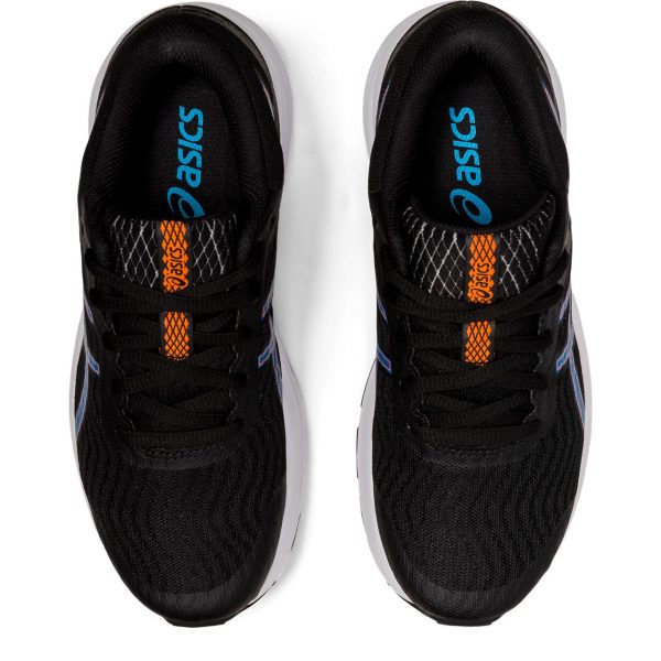 Asics Patriot 12 GS Αθλητικό παπούτσι μαύρο με μπλε