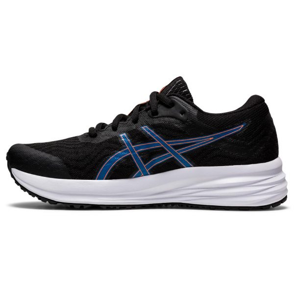 Asics Patriot 12 GS Αθλητικό παπούτσι μαύρο με μπλε