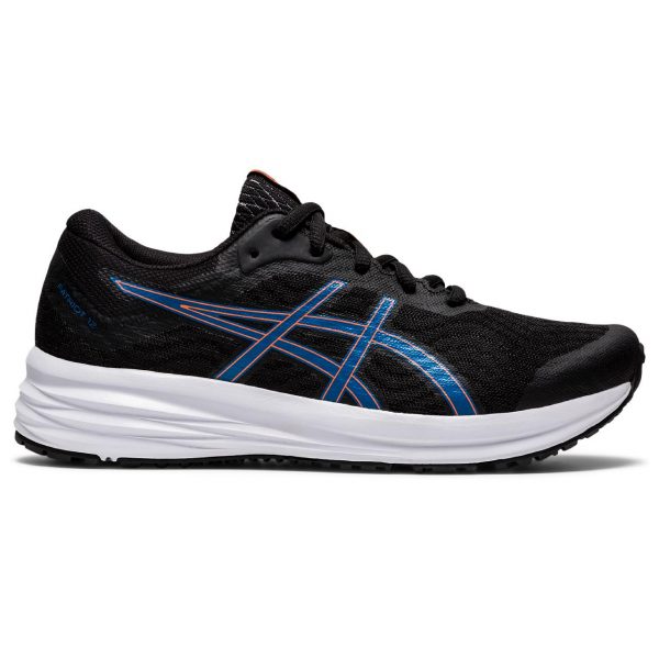 Asics Patriot 12 GS Αθλητικό παπούτσι μαύρο με μπλε