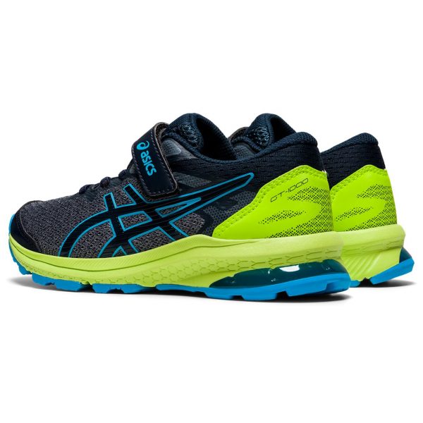 Asics GT-1000 10 PS Αθλητικό παπούτσι ανθρακί γαλάζιο