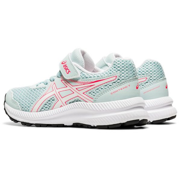 Asics Contend 7 PS Αθλητικό παπούτσι γαλάζιο με λευκό