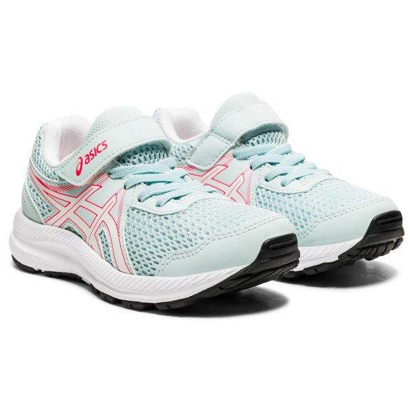 Asics Contend 7 PS Αθλητικό παπούτσι γαλάζιο με λευκό