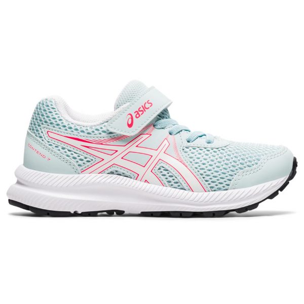 Asics Contend 7 PS Αθλητικό παπούτσι γαλάζιο με λευκό