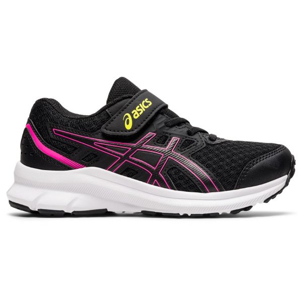 Asics Jolt 3 PS Αθλητικό παπούτσι μαύρο με ροζ