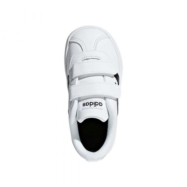 Adidas Vl Court 2 Cmf Inf Αθλητικό παπούτσι λευκό με μαύρο