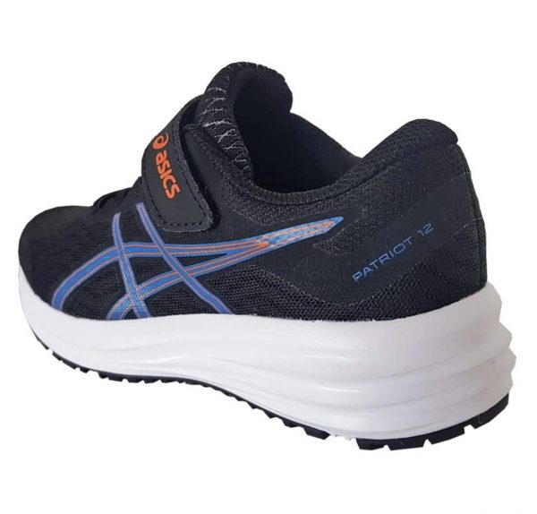 Asics Patriot 12 PS Αθλητικό παπούτσι μαύρο με μπλε