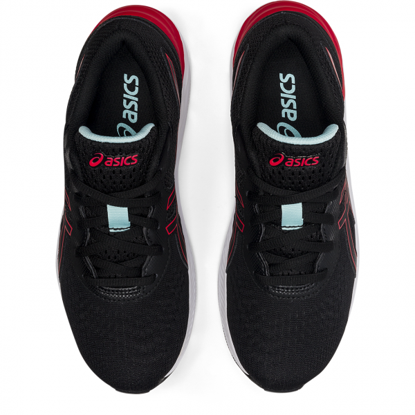 Asics Gel Excite 8 GS Αθλητικό παπούτσι μαύρο με κόκκινο