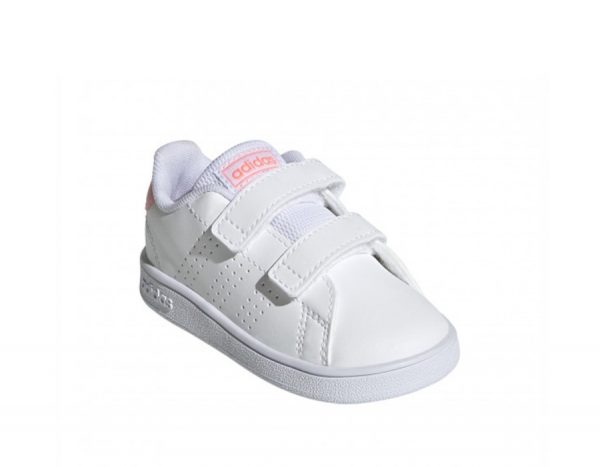Adidas Advantage Cf I Λευκό με ροζ