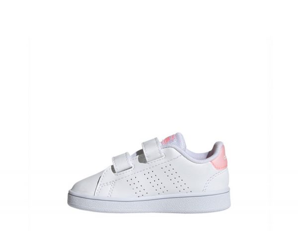 Adidas Advantage Cf I Λευκό με ροζ