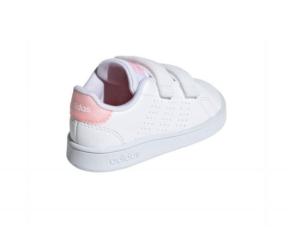 Adidas Advantage Cf I Λευκό με ροζ